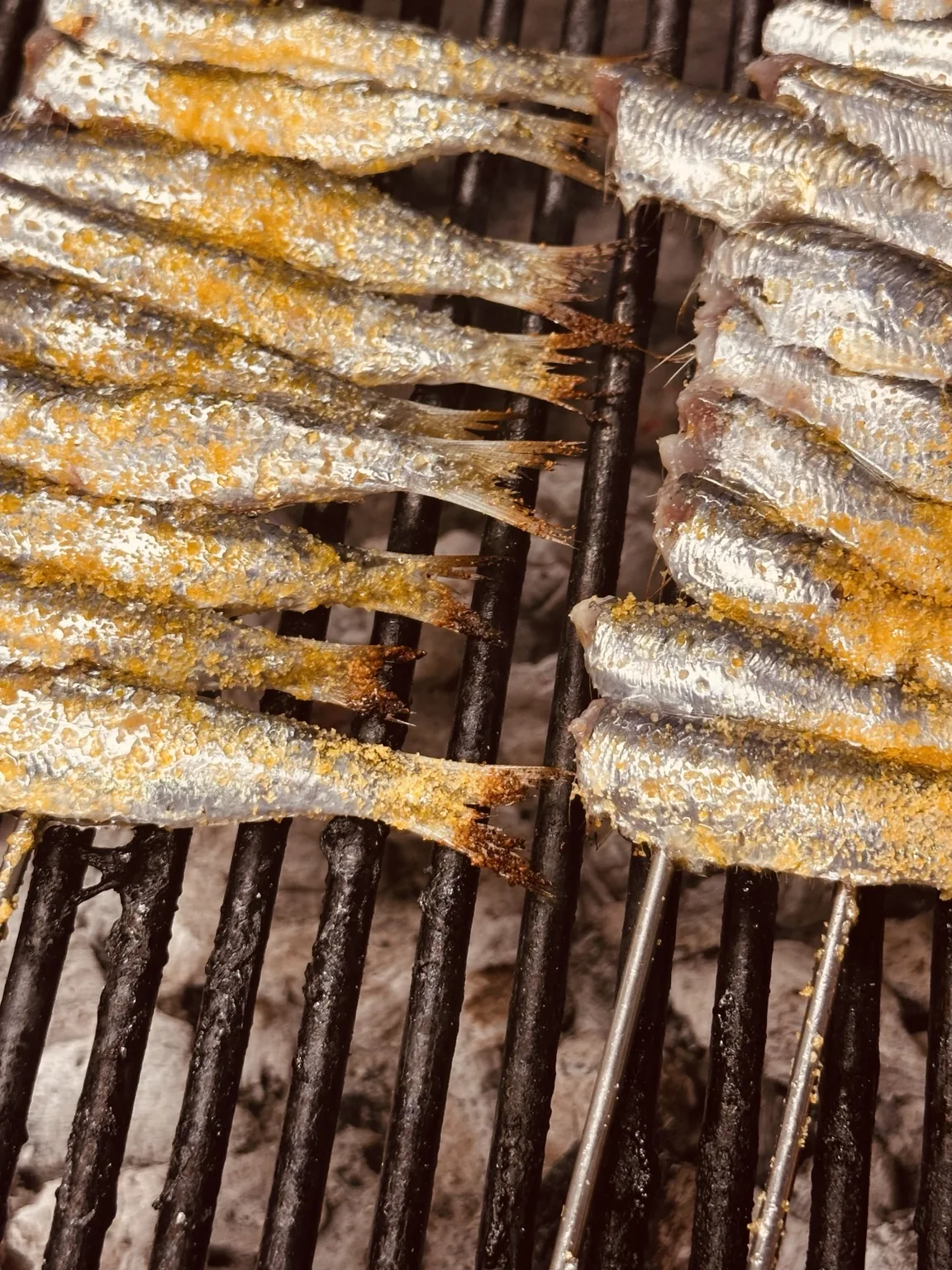 Pesce alla brace sulla griglia di Nonna Peppìna